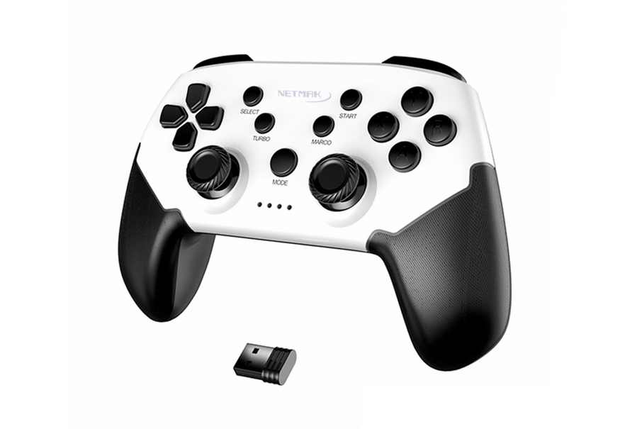 Joystick para PC/Playstation 3/Smartphone/Nintendo Switch Wireless 2.4G Netmak (NM-MAGNUM)